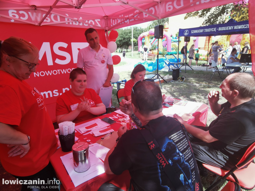 Piknik ŁSM na os. Konopnickiej