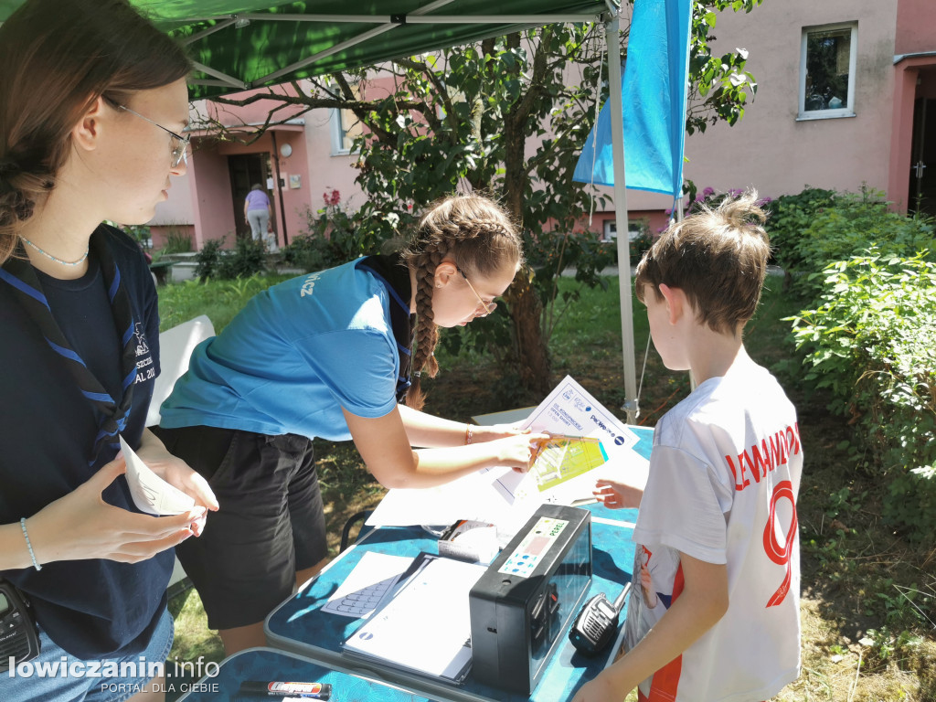 Piknik ŁSM na os. Konopnickiej