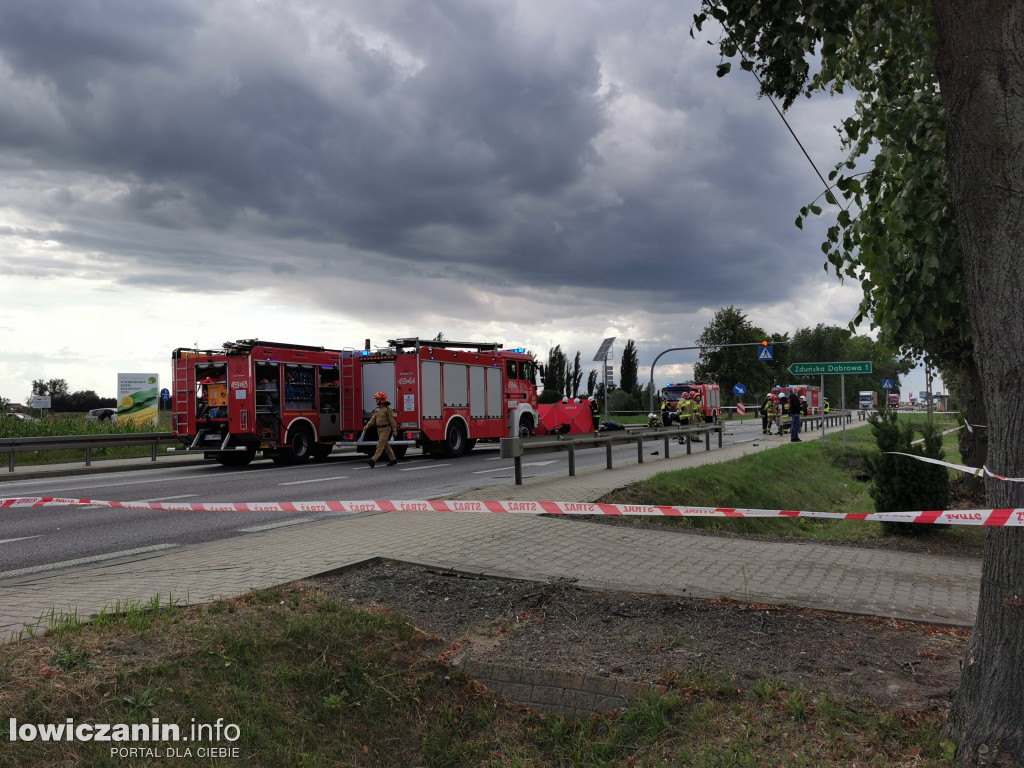 Śmiertelny wypadek w Nowych Zdunach