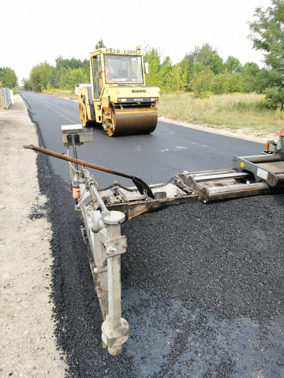 Prace na ul. Uchanka w Łowiczu