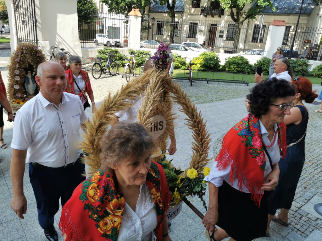 Dożynki w parafii katedralnej w Łowiczu 20. 08.2023