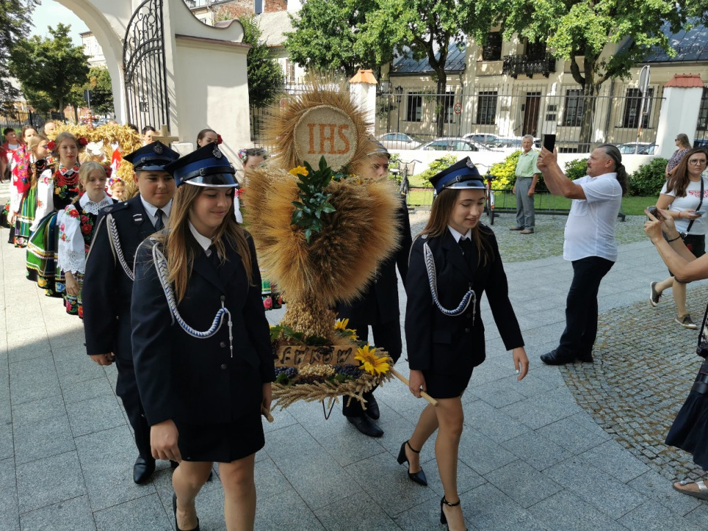 Dożynki w parafii katedralnej w Łowiczu 20. 08.2023