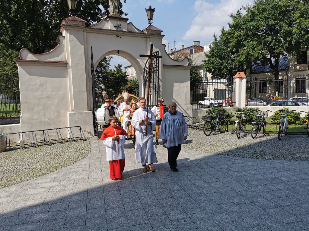 Dożynki w parafii katedralnej w Łowiczu 20. 08.2023