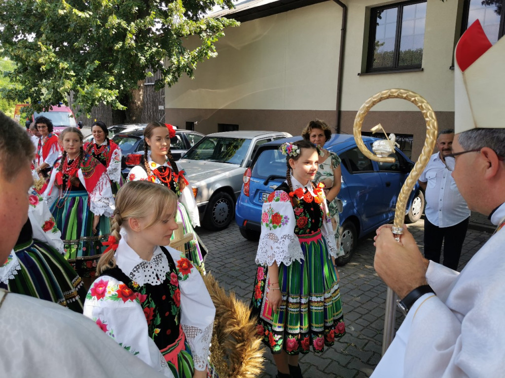 Dożynki w parafii katedralnej w Łowiczu 20. 08.2023