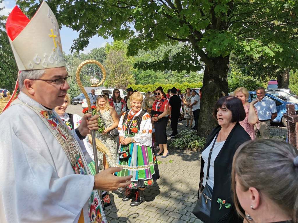 Dożynki w parafii katedralnej w Łowiczu 20. 08.2023