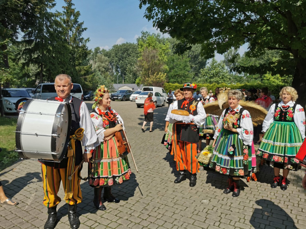 Dożynki w parafii katedralnej w Łowiczu 20. 08.2023