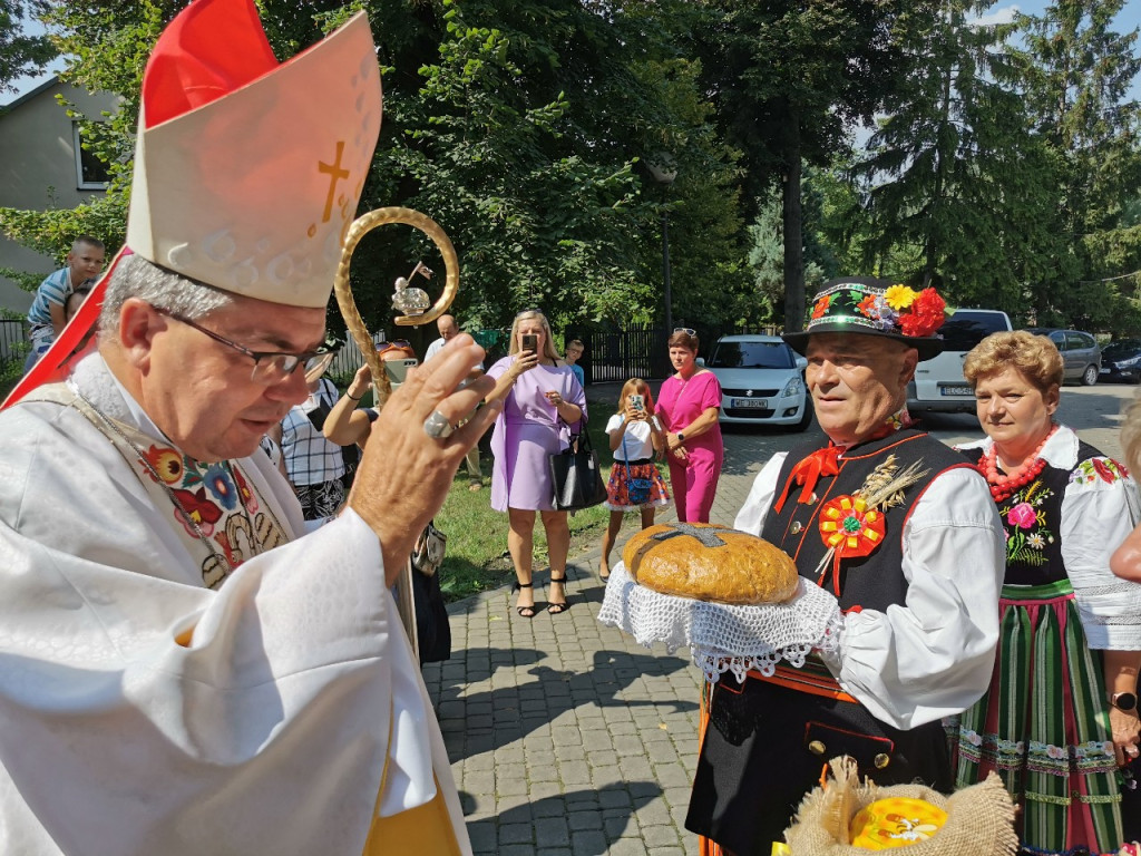 Dożynki w parafii katedralnej w Łowiczu 20. 08.2023