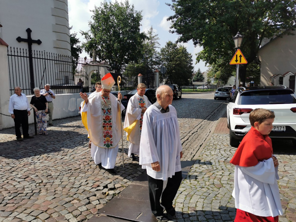 Dożynki w parafii katedralnej w Łowiczu 20. 08.2023