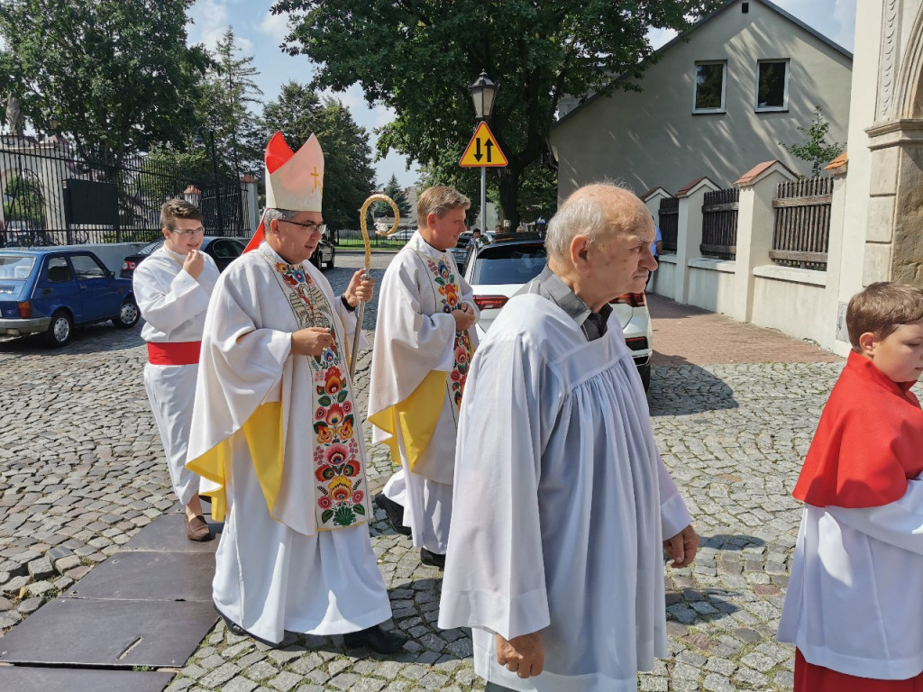 Dożynki w parafii katedralnej w Łowiczu 20. 08.2023