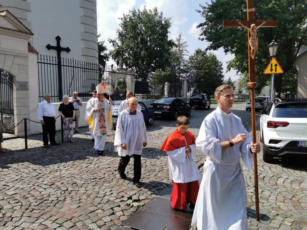 Dożynki w parafii katedralnej w Łowiczu 20. 08.2023