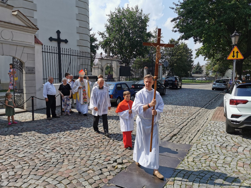 Dożynki w parafii katedralnej w Łowiczu 20. 08.2023