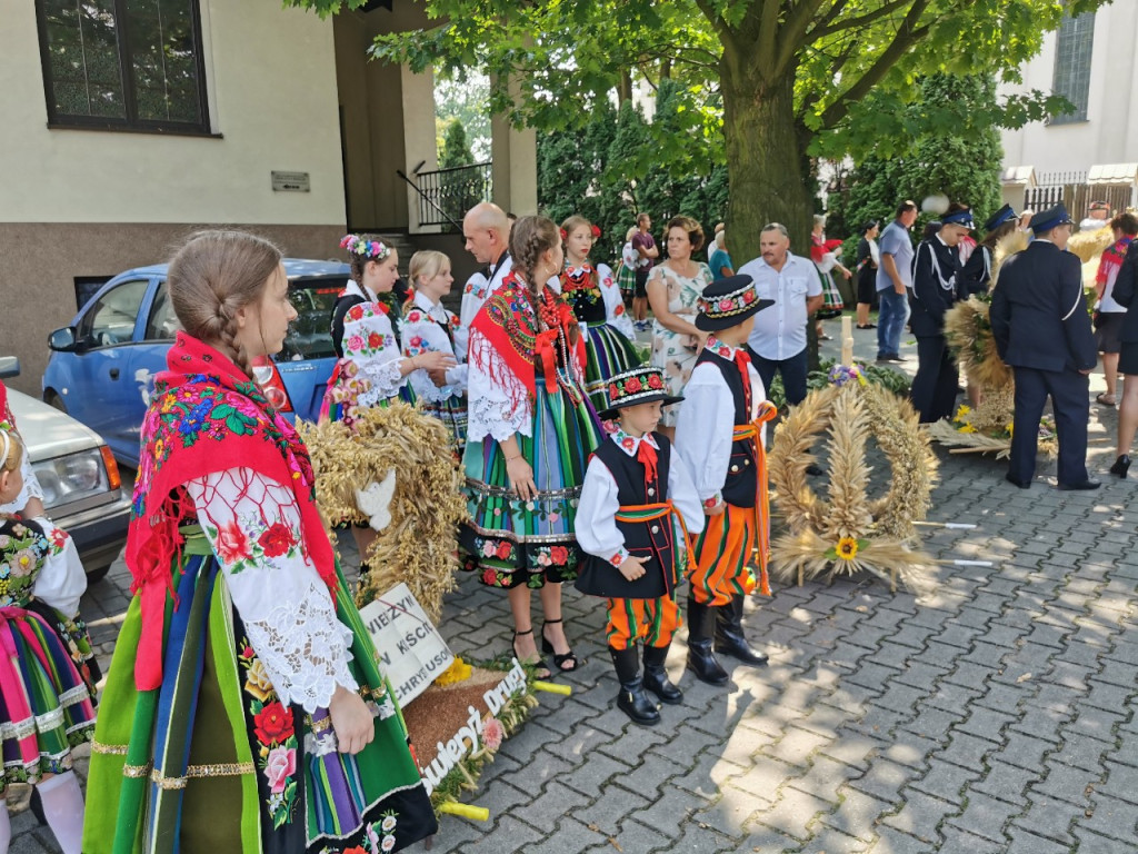 Dożynki w parafii katedralnej w Łowiczu 20. 08.2023