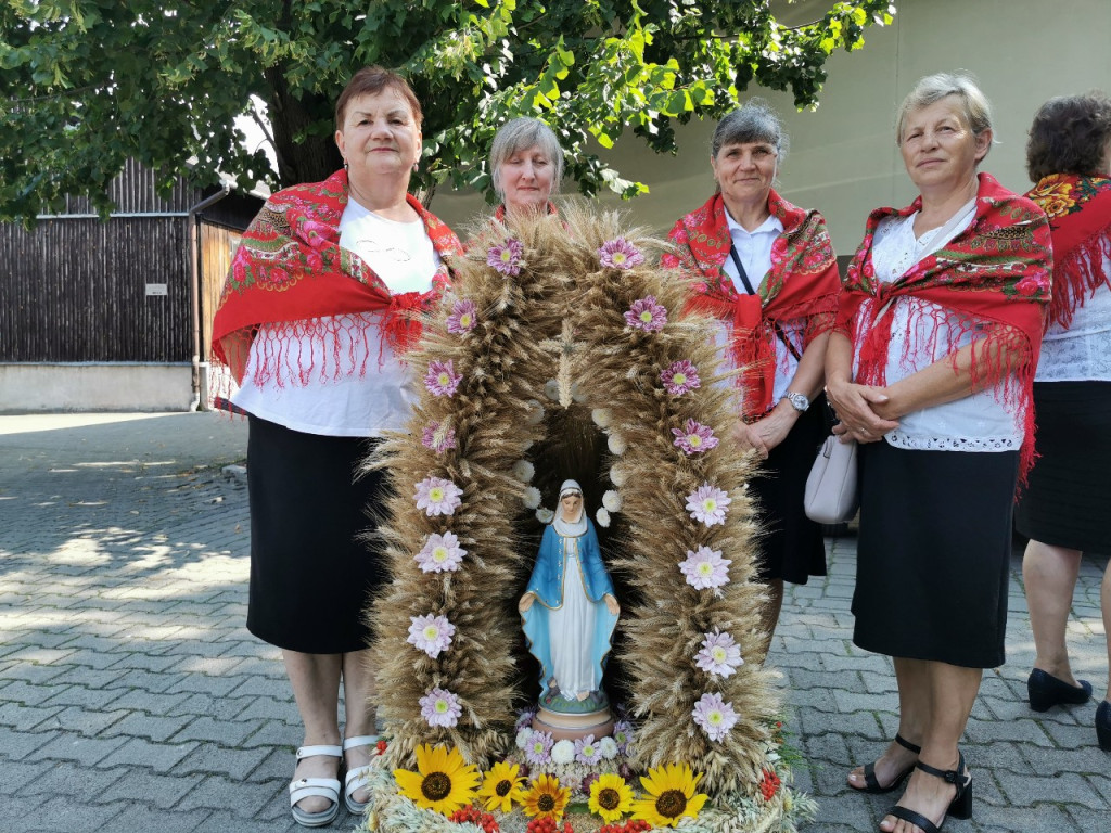 Dożynki w parafii katedralnej w Łowiczu 20. 08.2023