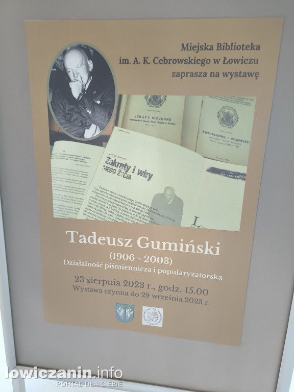 Otwarcie wystawy o Tadeuszu Gumińskim