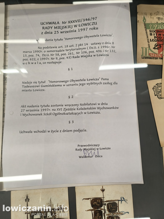 Otwarcie wystawy o Tadeuszu Gumińskim