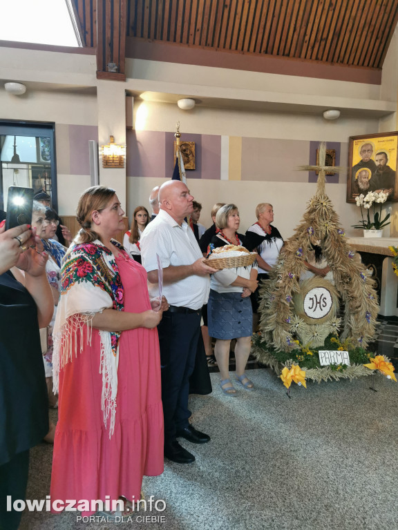 Odpust parafialny i dożynki w Bobrownikach