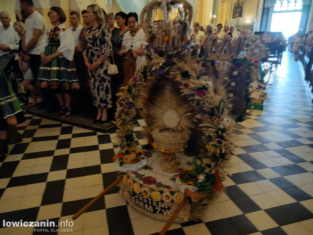 Dożynki w zduńskiej parafii