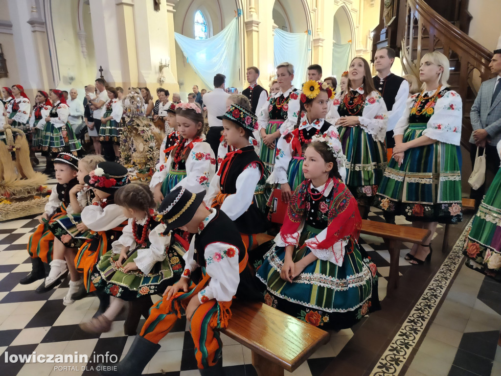 Dożynki w zduńskiej parafii