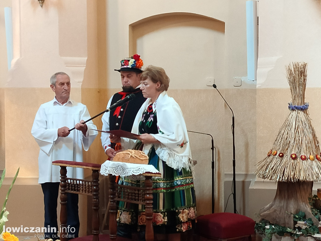 Dożynki w zduńskiej parafii