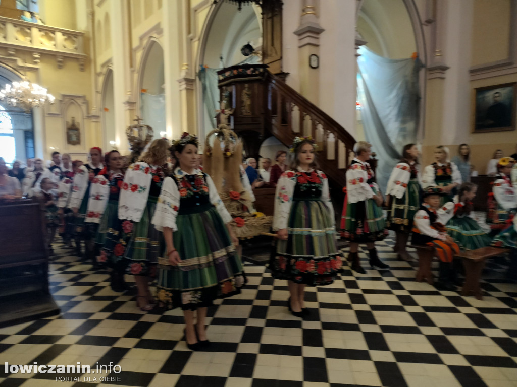 Dożynki w zduńskiej parafii