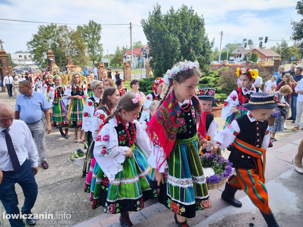 Dożynki w zduńskiej parafii