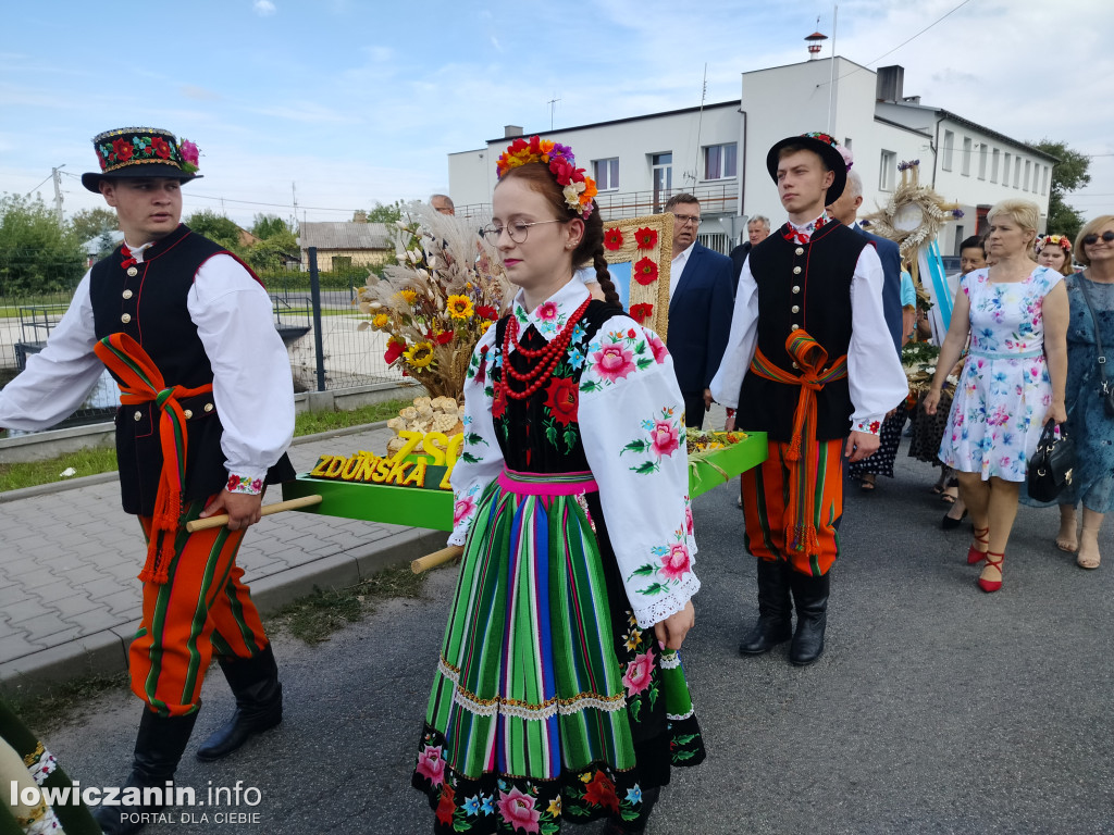 Dożynki w zduńskiej parafii