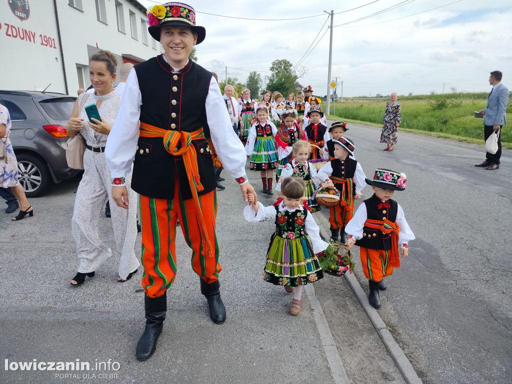 Dożynki w zduńskiej parafii