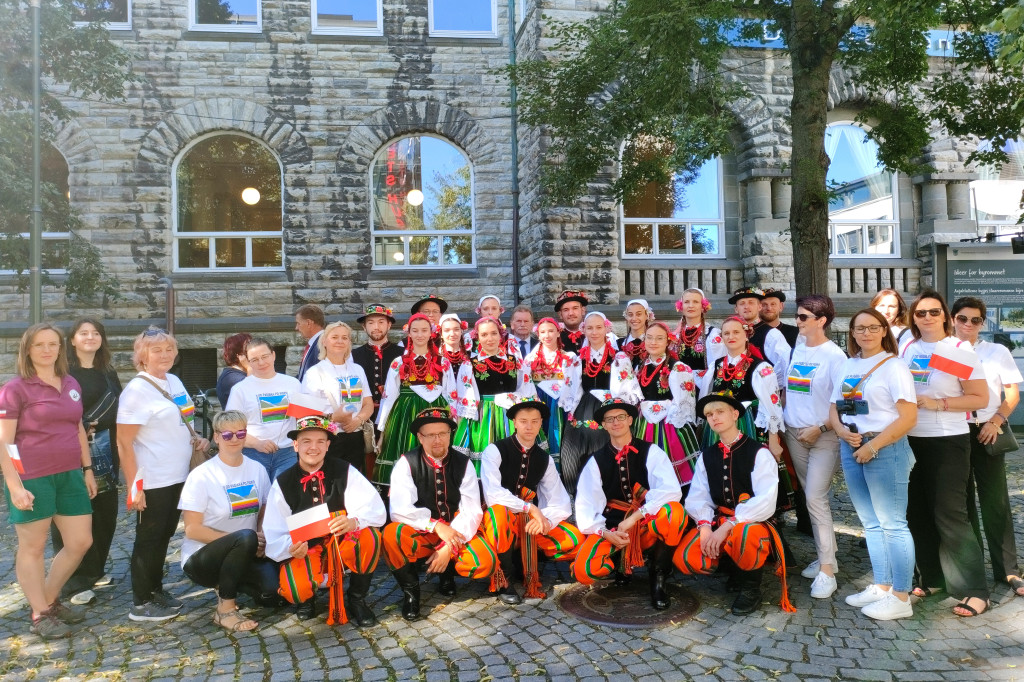 Zespół Boczki Chełmońskie na festiwalu w Norwegii