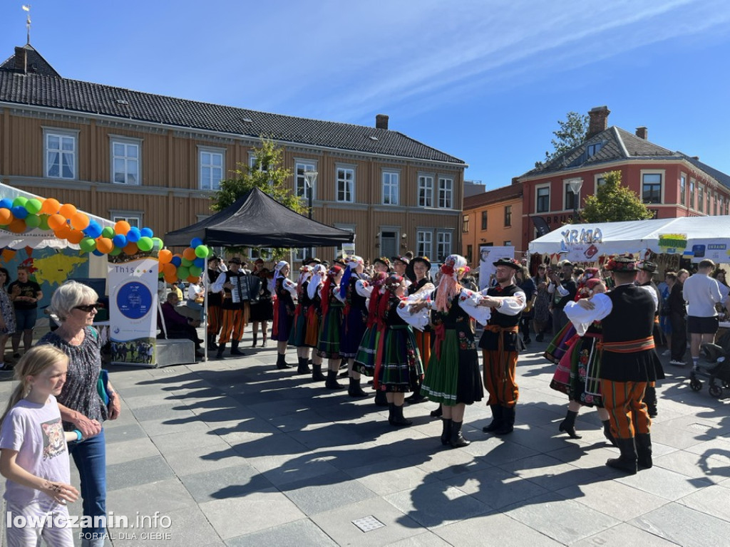 Zespół Boczki Chełmońskie na festiwalu w Norwegii