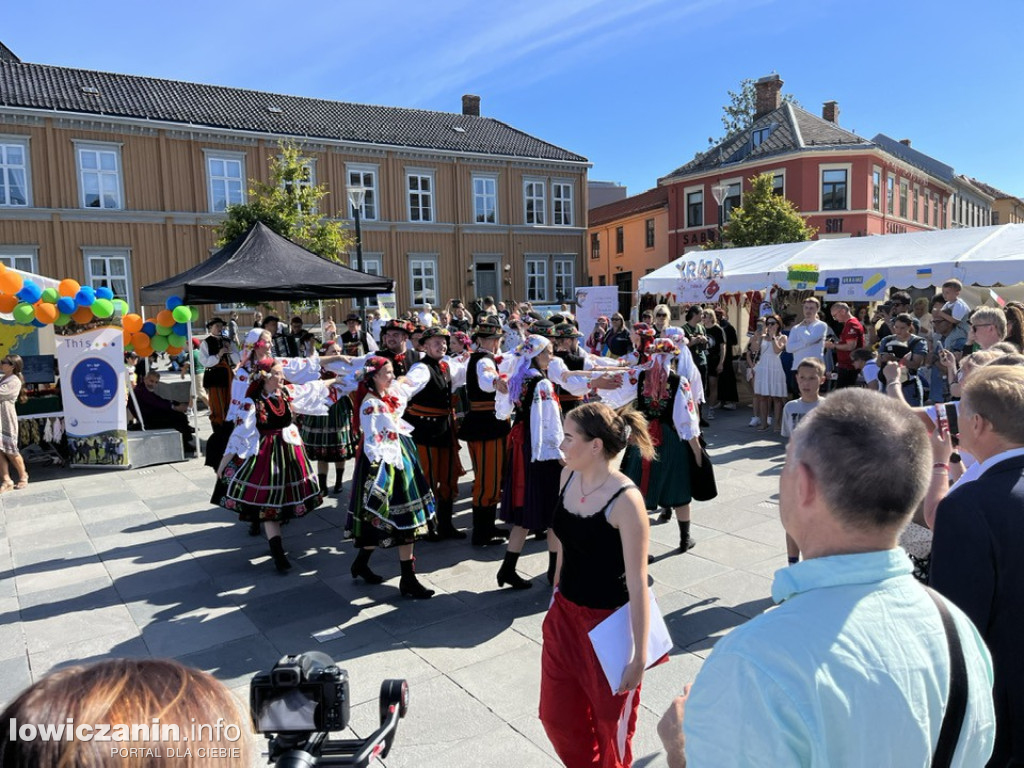 Zespół Boczki Chełmońskie na festiwalu w Norwegii