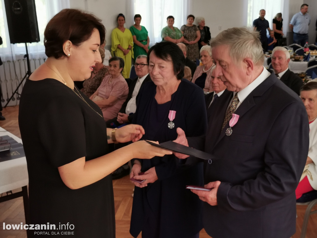 Złote Gody par z gminy Chąśno