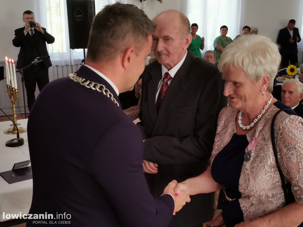 Złote Gody par z gminy Chąśno
