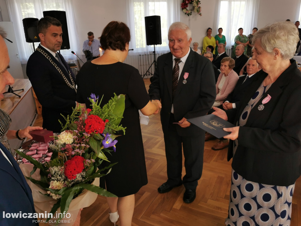 Złote Gody par z gminy Chąśno