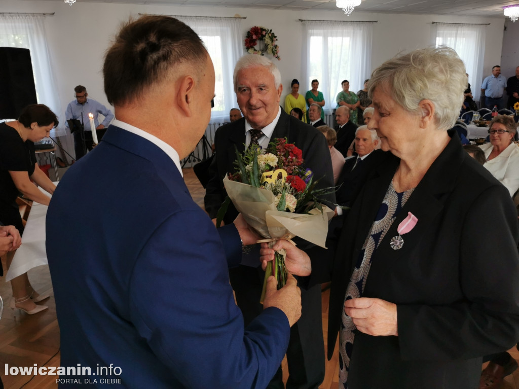 Złote Gody par z gminy Chąśno