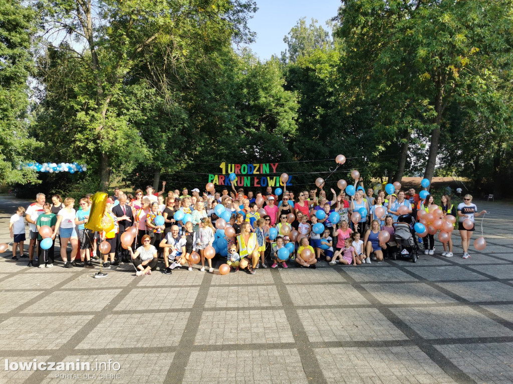 Pierwsze urodziny łowickiego parkrunu
