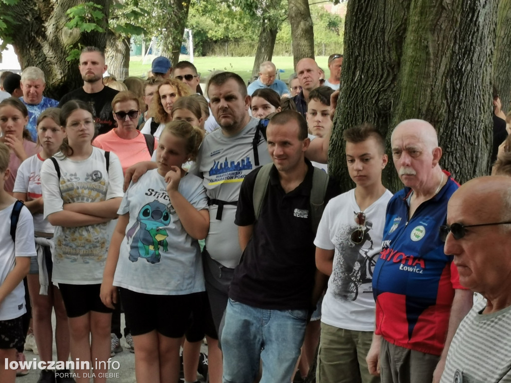 Uroczystości na cmentarzu wojennym w Kompinie.