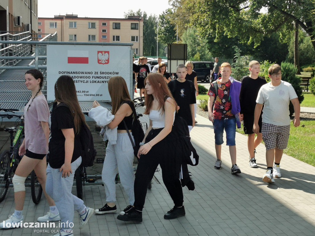 Pierwsze dni w szkole na Blichu w Łowiczu