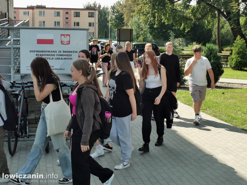 Pierwsze dni w szkole na Blichu w Łowiczu