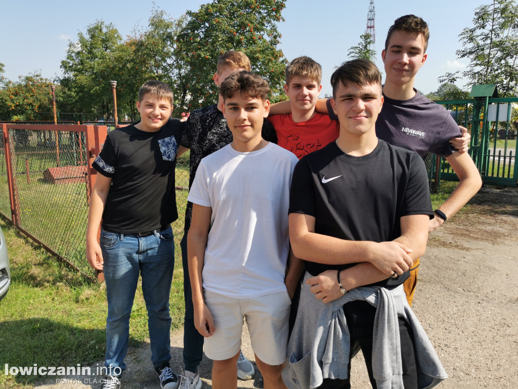 Pierwsze dni w szkole na Blichu w Łowiczu