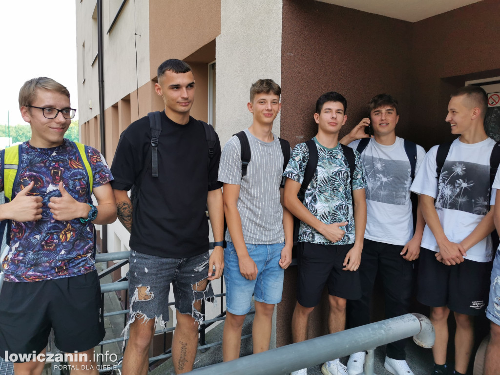 Pierwsze dni w szkole na Blichu w Łowiczu