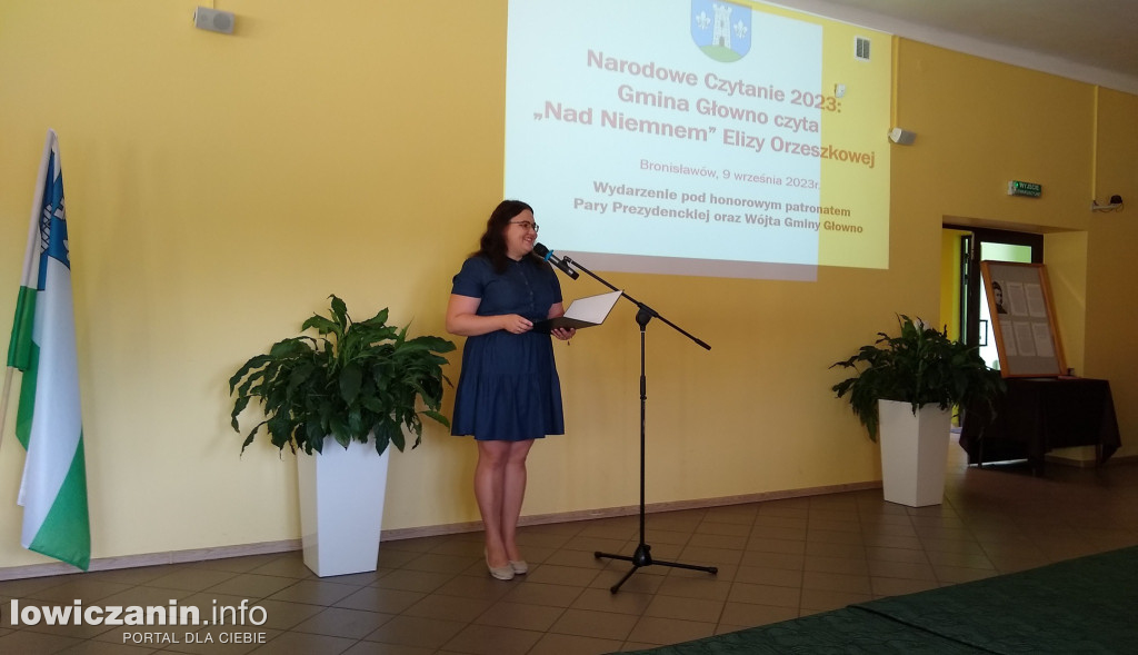 Narodowe Czytanie w Bronisławowie