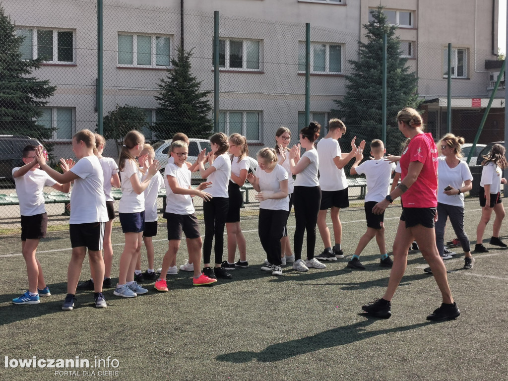 Olimpijska lekcja w-f w Popowie