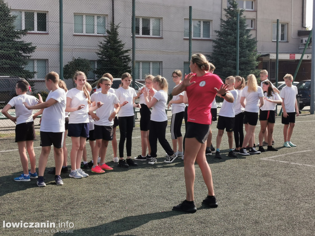 Olimpijska lekcja w-f w Popowie