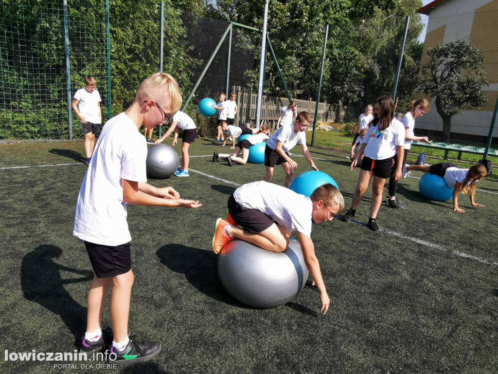 Olimpijska lekcja w-f w Popowie
