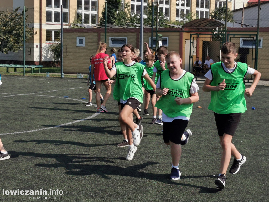 Olimpijska lekcja w-f w Popowie