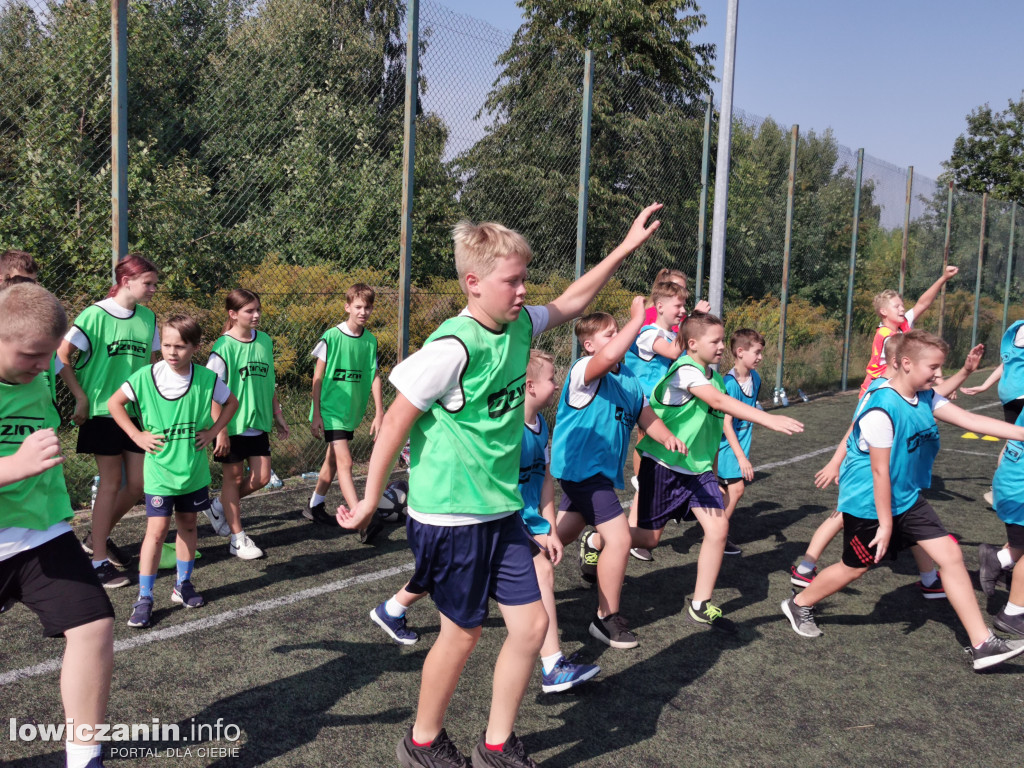 Olimpijska lekcja w-f w Popowie