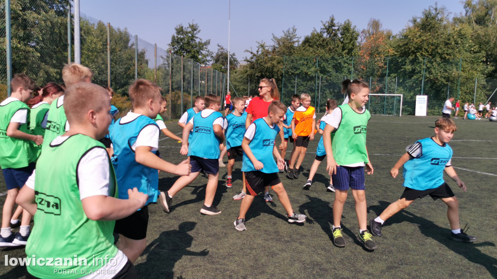 Olimpijska lekcja w-f w Popowie