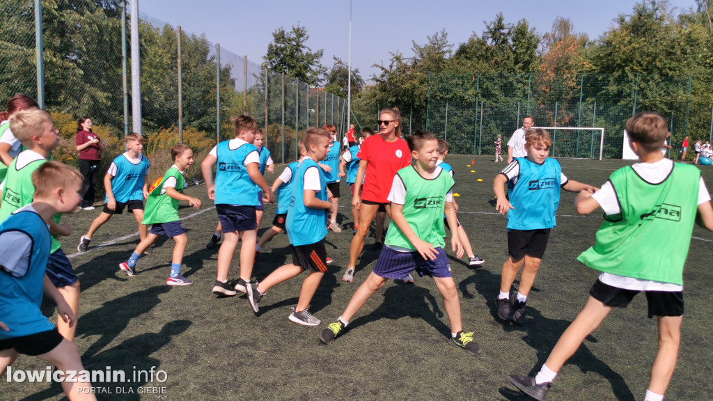 Olimpijska lekcja w-f w Popowie
