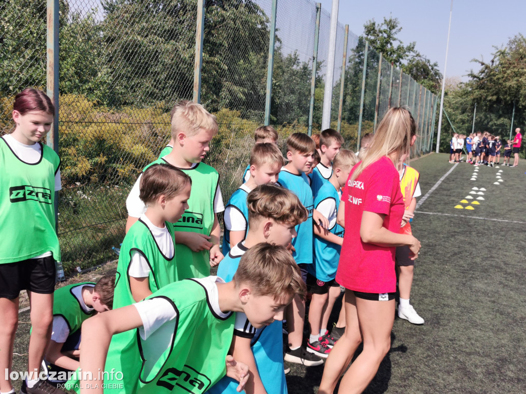Olimpijska lekcja w-f w Popowie