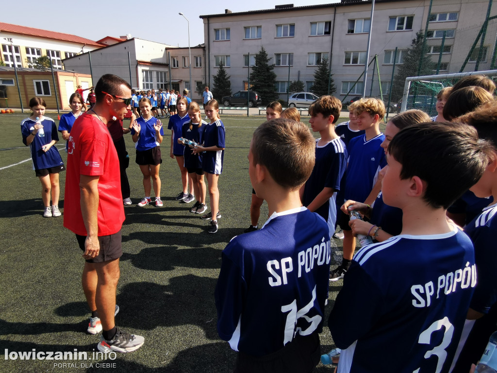 Olimpijska lekcja w-f w Popowie